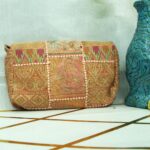 Terracotta Peach Handcrafted Terracotta Peach Boho Luxe Bag - Image 5