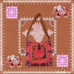 stunning barmer handicraft bag multi trendy applique embroidery mirrors