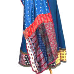 vibrant bandhej stole multicolor modal silk tie dye