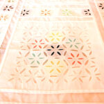 exquisite barmer cream applique cutwork cotton single bedsheet