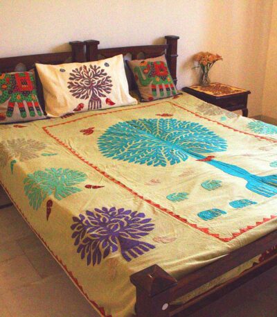 barmer applique bedsheet