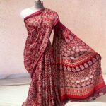 Ajrakh Saree
