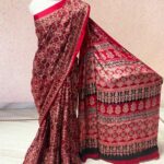 Ajrakh Saree